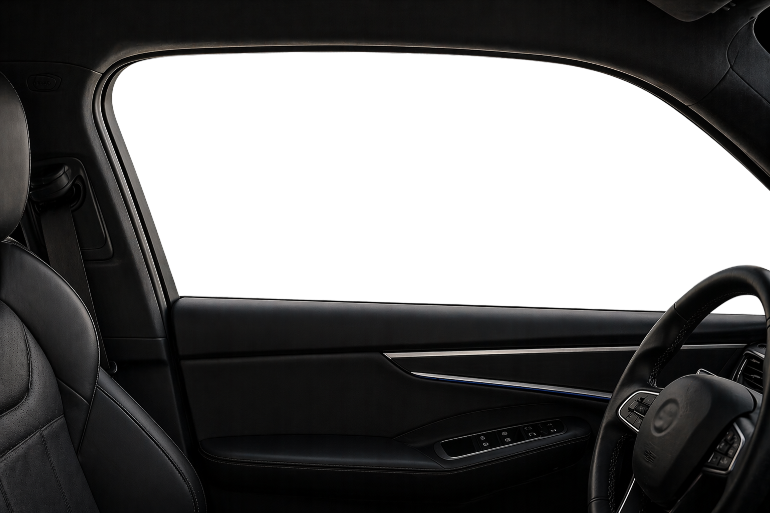 Window tinted car